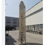 China Radio Amateur Telescopic Tower 30m 100ft Portable Static Lattice Customizable Height High Payload for sale