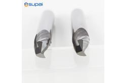China Chamfer Carbide Custom End Mill Cutters 45 Degree Angle supplier