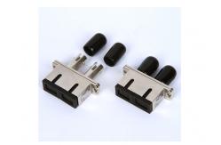 China SC-ST Hybrid fibre optic adapter , Simplex / Duplex Fiber Coupler supplier