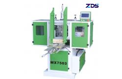 China Speed Adjustable Wood CNC Copy Milling Machine With Double Spindle supplier