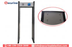 China 16 Alarm Tones Security Metal Detectors , Walk Through Safety Gate Audio Tlarm supplier