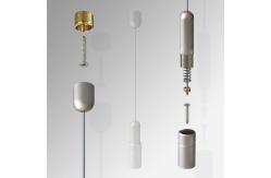 China Picture Hanging System Tensioned Cable Display Suspension Kit Ceiling To Floor supplier