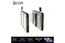 China 0.3S Open Alluminum Alloy Face Recognization Speed Gate Turnstile supplier
