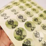 Factory Customizaton Sticker Event Party Mall Rectangle Custom Shape Color/Logo/Pattern Vinyl Paper Stickers