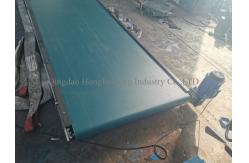 China 660mm Width Horizontal Conveyor Belt Cutter Machine For Roll Material supplier