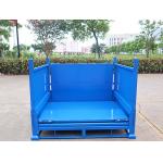 Lockable Pallet Storage Cage Industrial Wire Baskets Wire Mesh Containers