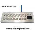 Waterproof Ruggedized Keyboard , Metal Computer Keyboard With Stand Alone Design for sale