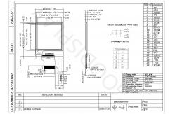 China 1.54'' 200*200 monochrome SPI interface e-paper display EPD supplier