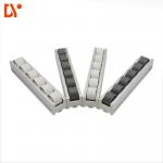 Aluminum Alloy Frame Roller Track Hardware With Plastic Roller Wheel 4 Meter