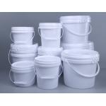 Seal Lid ISO 9001 Certified Round Plastic Bucket With Depand On Capacity for sale