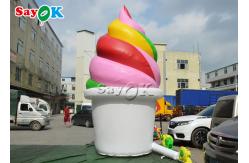 China Custom 5mH PVC Inflatable  Ice Cream Cone Model supplier