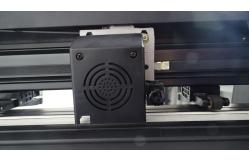 China 720mm Step Motor Contour Al Bracket Sticker Cutting Plotter supplier
