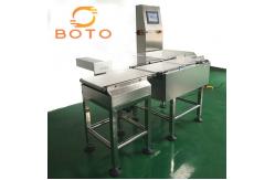China Toys Checkweigher Conveyor 150mm Metal Detector Food Processing supplier