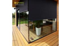 China 70mm Vertical Retractable Window Awnings  Remote Control supplier