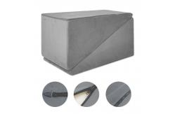 China Modular Wedge Microsuede Foam Play Couch Soft Furniture Playset For Creative Kids supplier