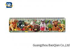 China Lovely / Cute Animal Custom Printed Plastic Rulers 3D Printing Service Eco - Friendly supplier