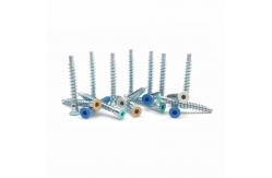 China Countersunk Head Hexagonal Socket Screw Self Tapping Roller Thread Straight Trimming supplier