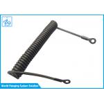 Retractable Coated PVC Extension Spring Safety Cable Tool Lanyard Belt for sale