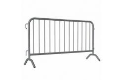 China OEM ODM Steel Barricades Crowd Control 1.5mm Temporary Pedestrian Barriers supplier