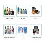 Rotary Cylindrical UV Printer Tumblers Bottles Cans Printing Machine