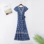 China SUMMER WRAP DRESS manufacturer