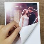 Anti Break A3 PET 135gsm Glossy Sticker Photo Paper for sale