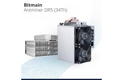 China Blake256R14 Algorithm Second Hand Miner Bitmain Antminer DR5 34TH 1800W supplier