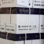 FOCUS Brand 100% Virgin Wood Pulp 70/80GSM A4 White Copy Paper Office Paper for sale