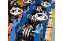 China 220v Oval Ss Tube Mill Pipe Making Machine 15m/Min supplier