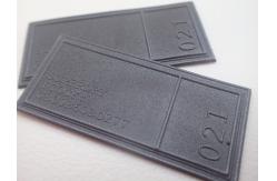 China Washable Reflective Silver TPU Label Personalized Promotional Gifts supplier