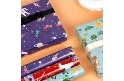 China Digital Printing Technology Gift Wrap Paper Roll With Matte Surface Finish supplier
