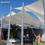 Polyester Sun Shade Sail Waterproof Shade Sails Outdoor Sun Shade for sale