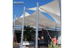China Polyester Sun Shade Sail Waterproof Shade Sails Outdoor Sun Shade supplier