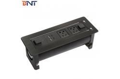 China Desk Mounted Power Sockets With Dual USB Charger supplier