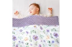 China Double Layer Durable Infant Weighted Blanket Baby Sleeping Blanket supplier