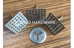 China SS Perforated Base Insulation Anchor Pins, Insulation Hangers With Dome Caps supplier