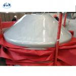 Stainless Steel Conical Tank Heads, Dished bottom for tank for sale