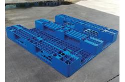 China 2000kg  Heavy Duty Plastic Pallets 8pcs Steel Reinforcing Inside supplier