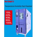 Programmable Constant Temperature Humidity Test Chamber Stainless Steel Sample Rack 2 Layers
