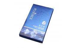China Custom Product Paper Packaging Box With Embossed Silver Foil Stamping Logo supplier