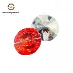 Modern-Style Red Acrylic Round Resin Button Flat Back Crystal Decorative for Kitchen Bathroom Dining and Living Room for sale