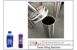China Linear 1-5L Cleaner Filling And Packaging Machine With Diving Filling Nozzle supplier