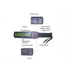 High Speed Security Metal Detector Wand Mini Size Easy Carrying For Anti - Cheating Exam for sale