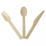 Eco Life Wooden Cutlery Factory Price Biodegradable Wooden Cutlery Set kitchen Wooden Travel Cutlery Set for sale