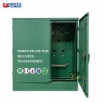 Variable Voltage Oil Immersed Distribution Transformer Step Down 3Phase Pad Mounted for sale