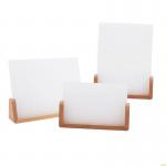 U Shaped Wooden Base Sublimation Acrylic Frames Diy Custom Acrylic Picture Frames for sale