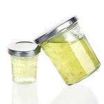 Small Airtight Mason Stackable Honey Jam Spice Storage Glass Jars