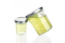 China Small Airtight Mason Stackable Honey Jam Spice Storage Glass Jars supplier
