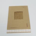 Custom Degradable Mailing Bags 25x35cm Floral / Geometric Honeycomb Padded Mailer