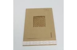 China Custom Degradable Mailing Bags 25x35cm Floral / Geometric Honeycomb Padded Mailer supplier